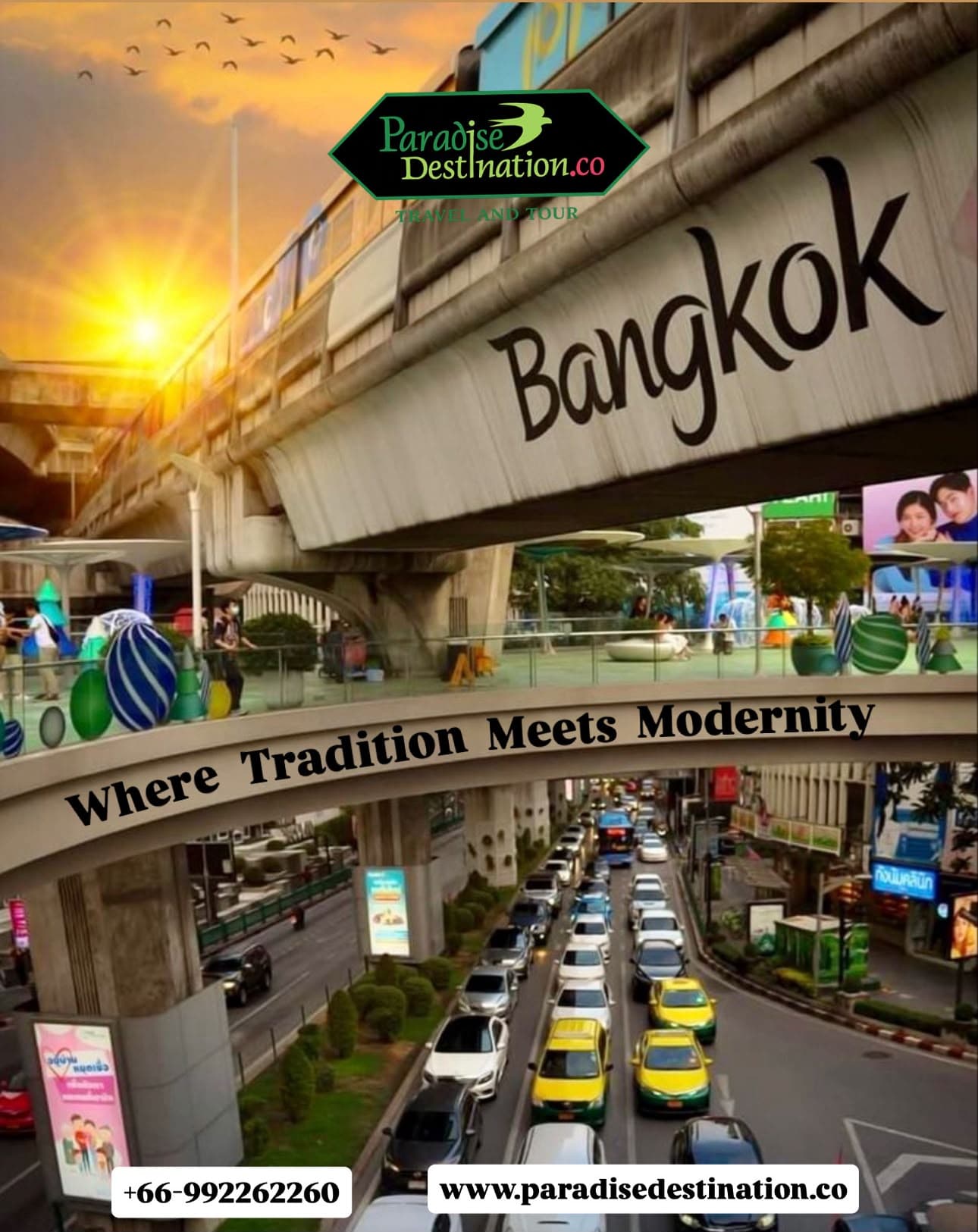 Let Paradise Destination guide you through the best of Bangkok. tour destination